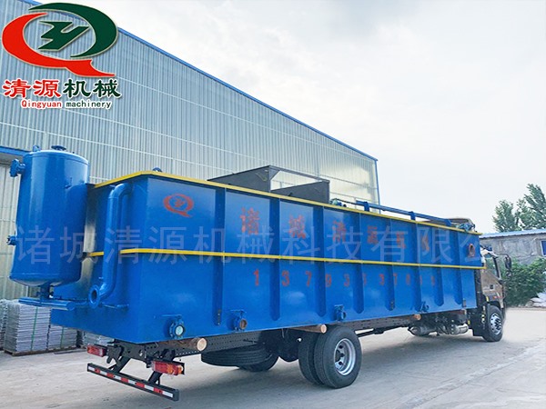 發(fā)往四川仁壽的平流式氣浮機微濾機等設(shè)備