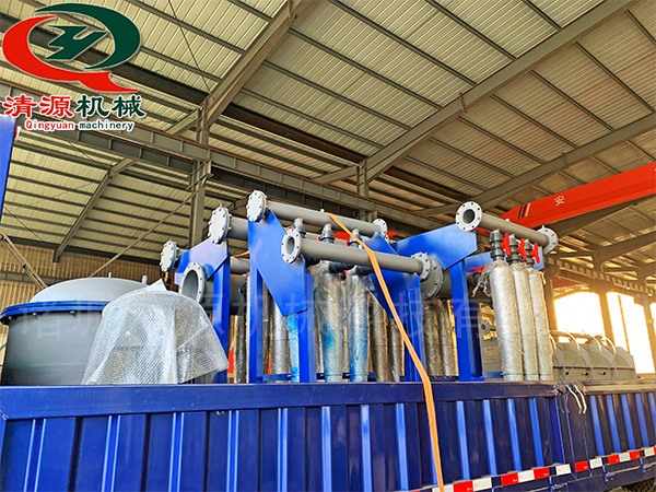 發(fā)往安徽客戶壓力篩、除渣器、排渣分離機(jī)